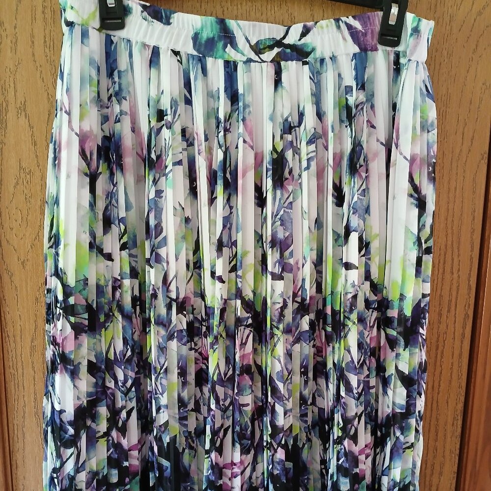 Liz Claiborne Pleated Lined Skirt Size XL